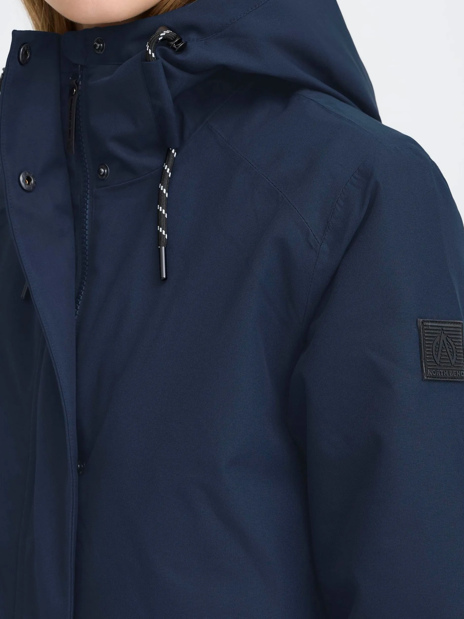 North Bend Damen Kurzmantel - NBMalis W Parka W-Pro 10000 in marine