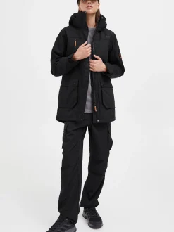 North Bend Damen Outdoorjacke - NBWanda in schwarz