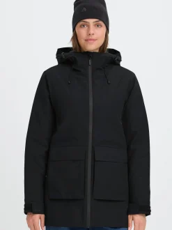 North Bend Damen Outdoorjacke - NBKarli in schwarz