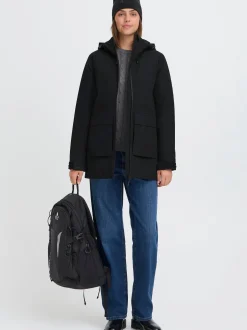 North Bend Damen Outdoorjacke - NBKarli in schwarz