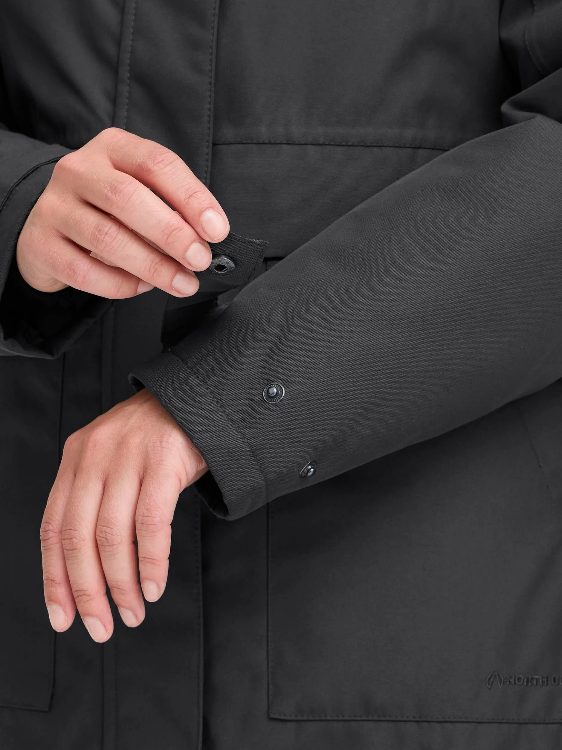 North Bend Damen Parka in anthrazit