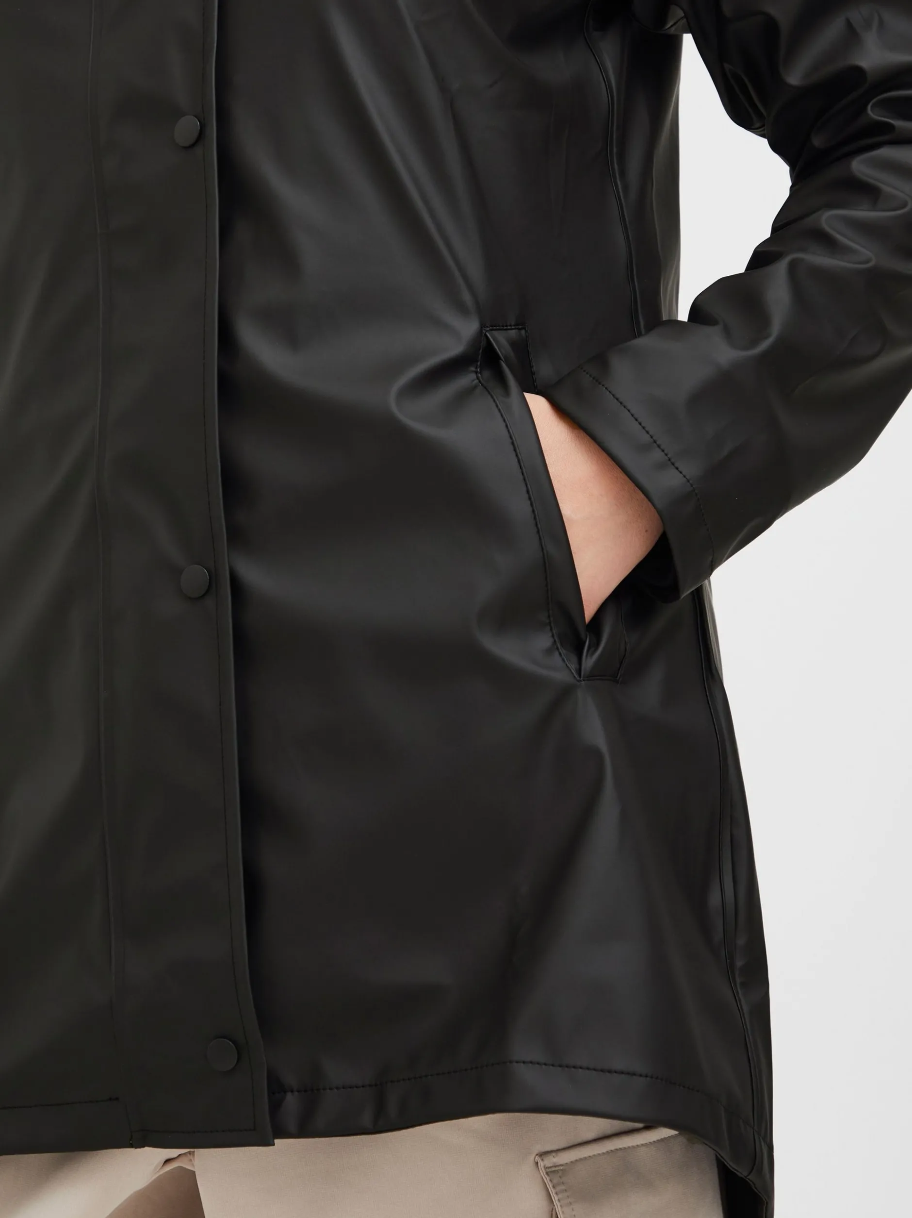 North Bend Damen Regenjacke - NBTora in schwarz