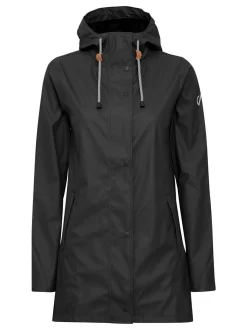 North Bend Damen Regenjacke - NBTora in schwarz