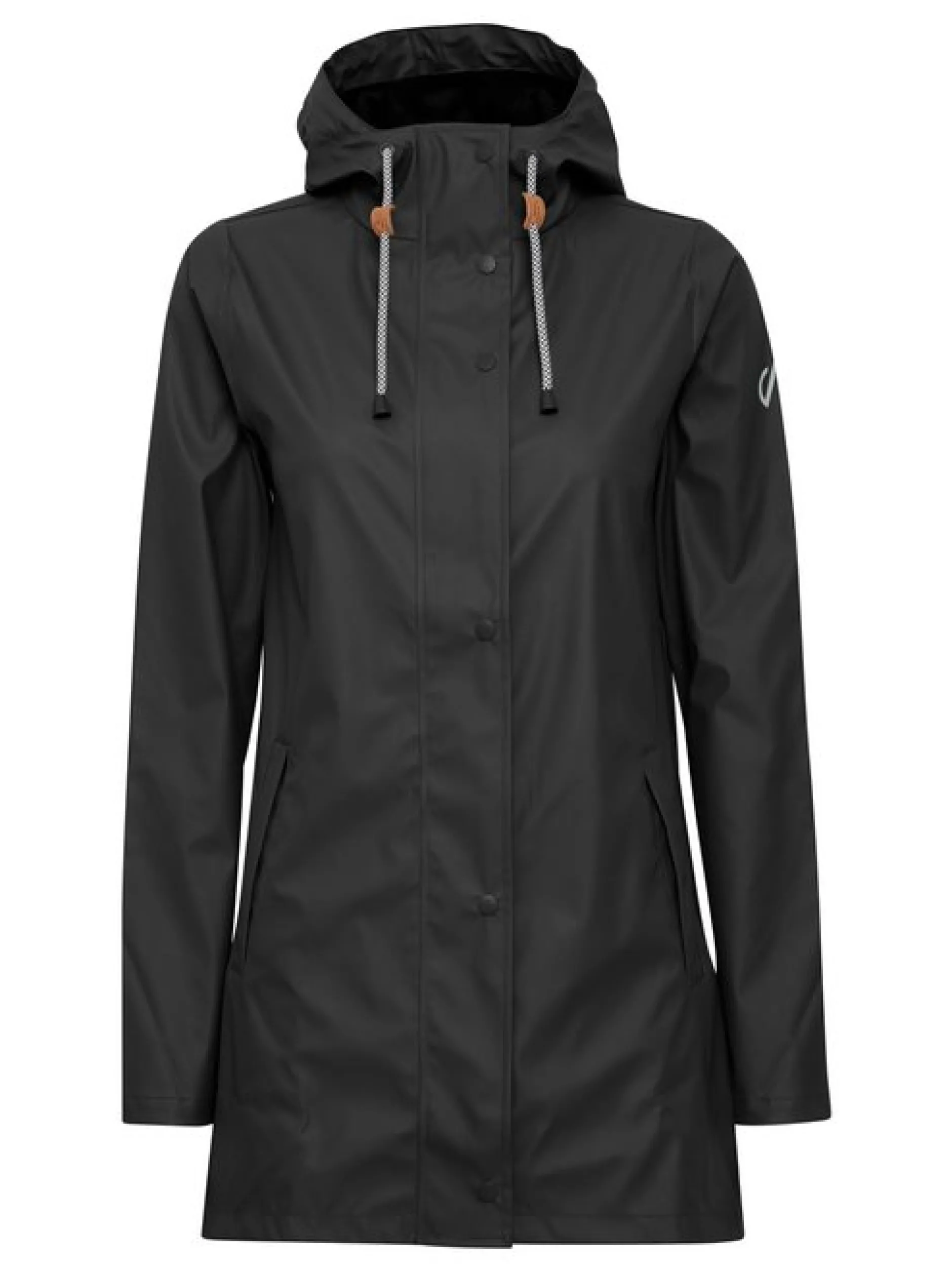 North Bend Damen Regenjacke - NBTora in schwarz