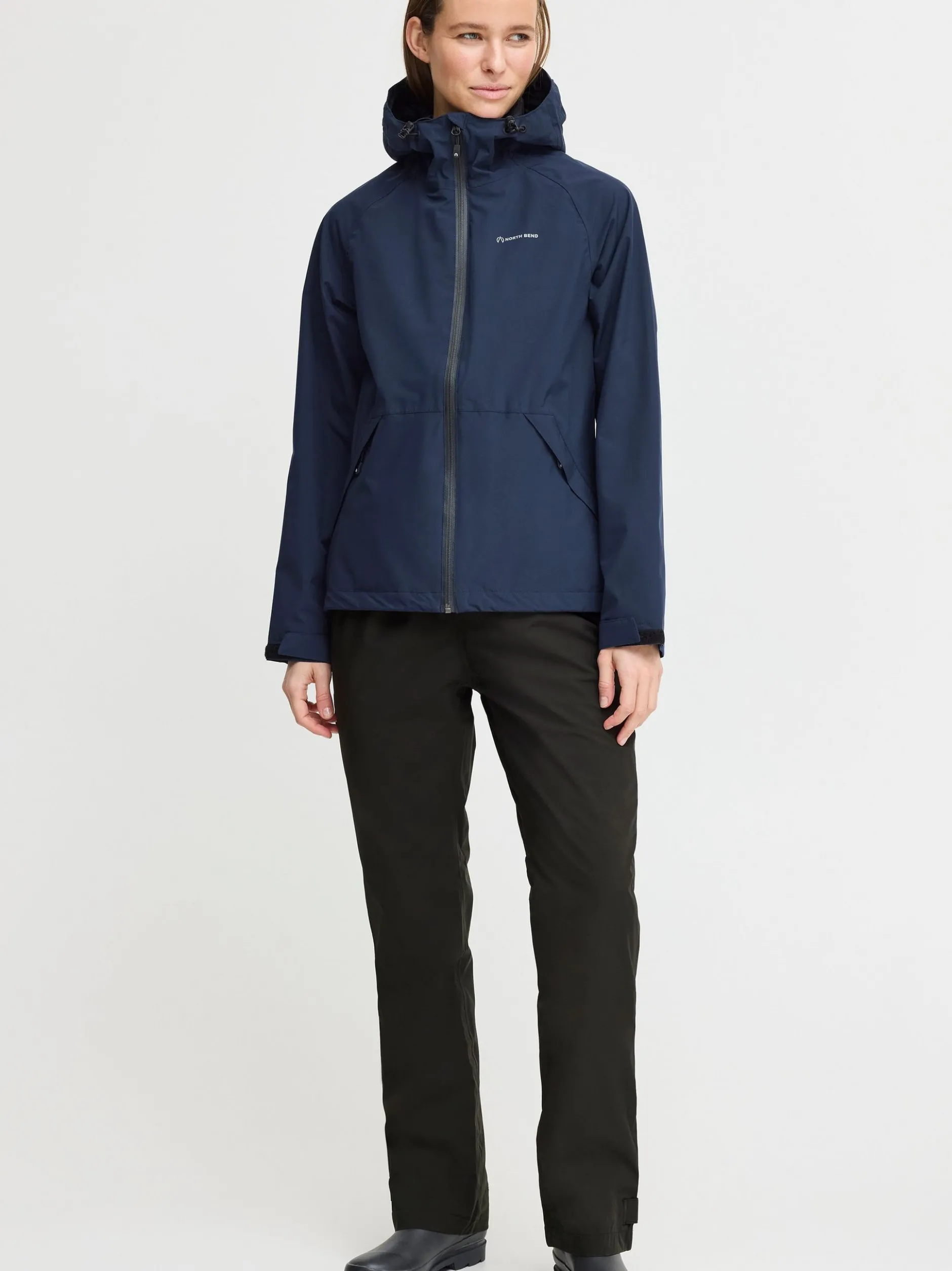 North Bend Damen Regenjacke - NBGustana in marine