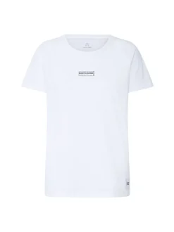 North Bend Damen Rundhalsshirt - NBKunt in weiß