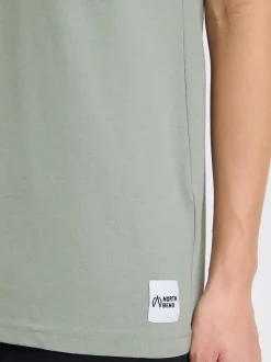 North Bend Damen Rundhalsshirt - NBKunt in lind