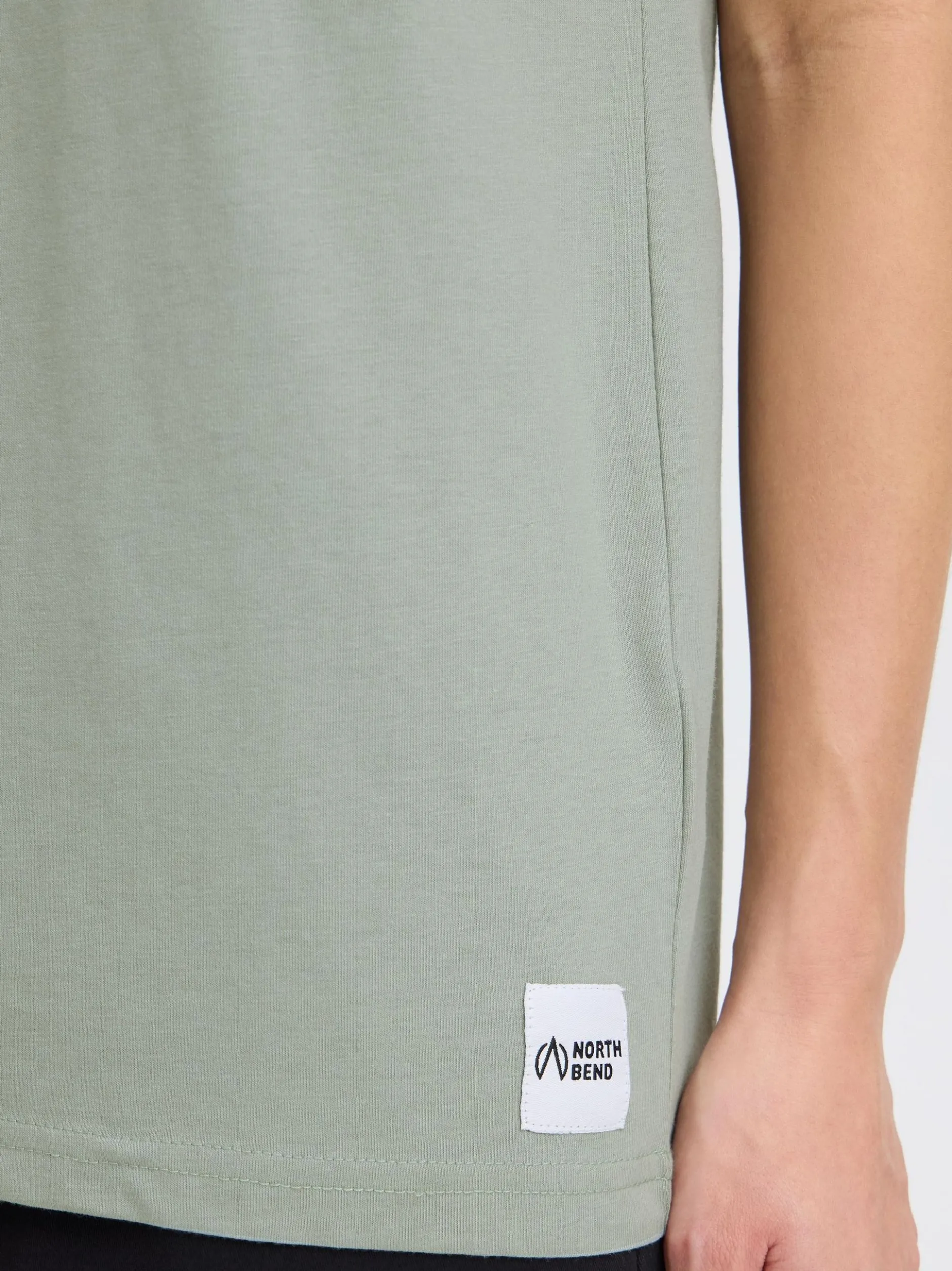North Bend Damen Rundhalsshirt - NBKunt in lind