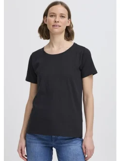 North Bend Damen Rundhalsshirt - NBGita in schwarz