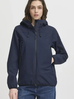 North Bend Damen Softshelljacke - NBRosslyn in marine