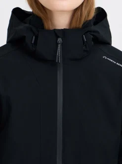 North Bend Damen Softshelljacke - NBBergwala W-PRO in schwarz