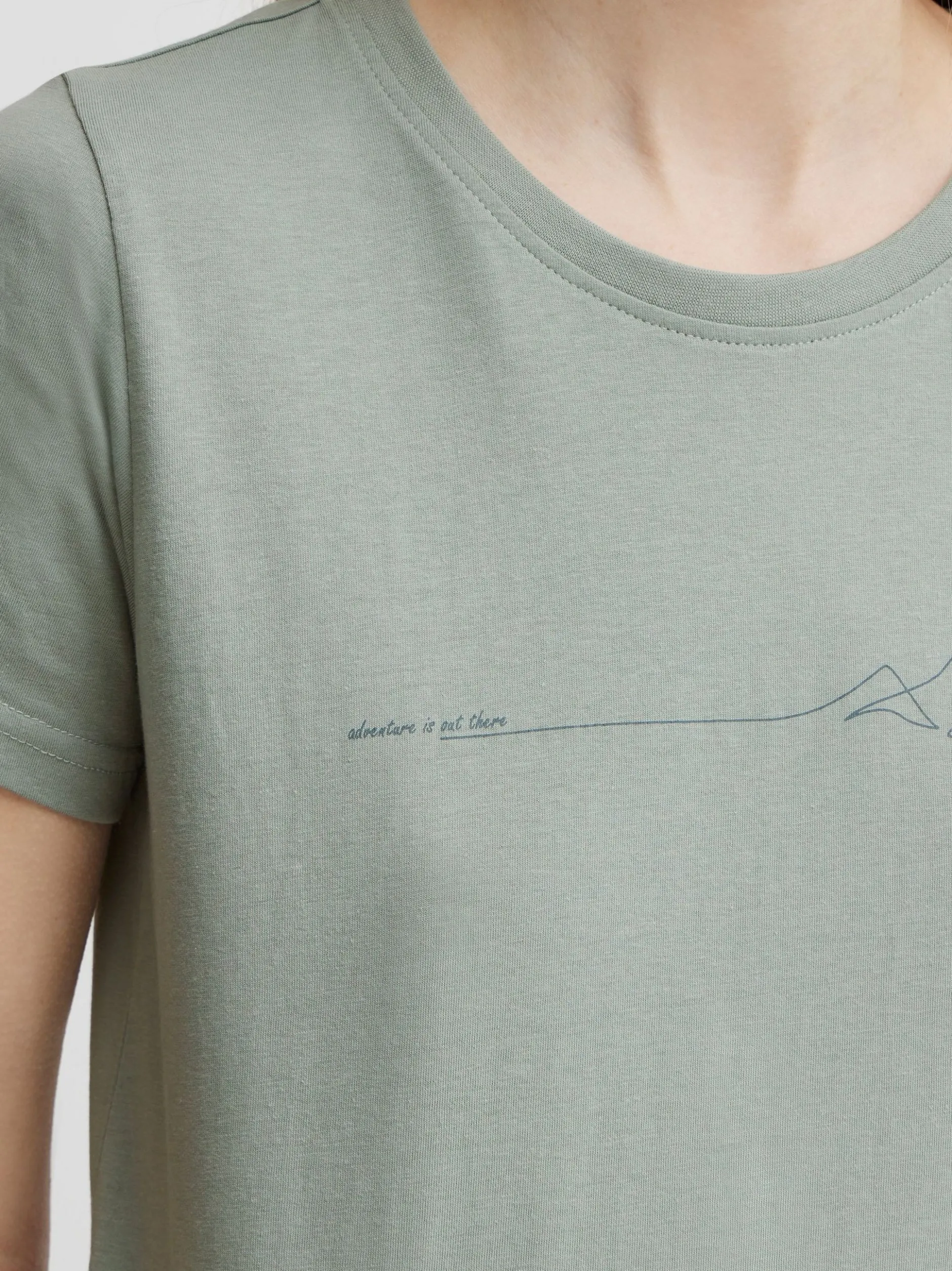 North Bend Damen T-Shirt - NBCarla in mint