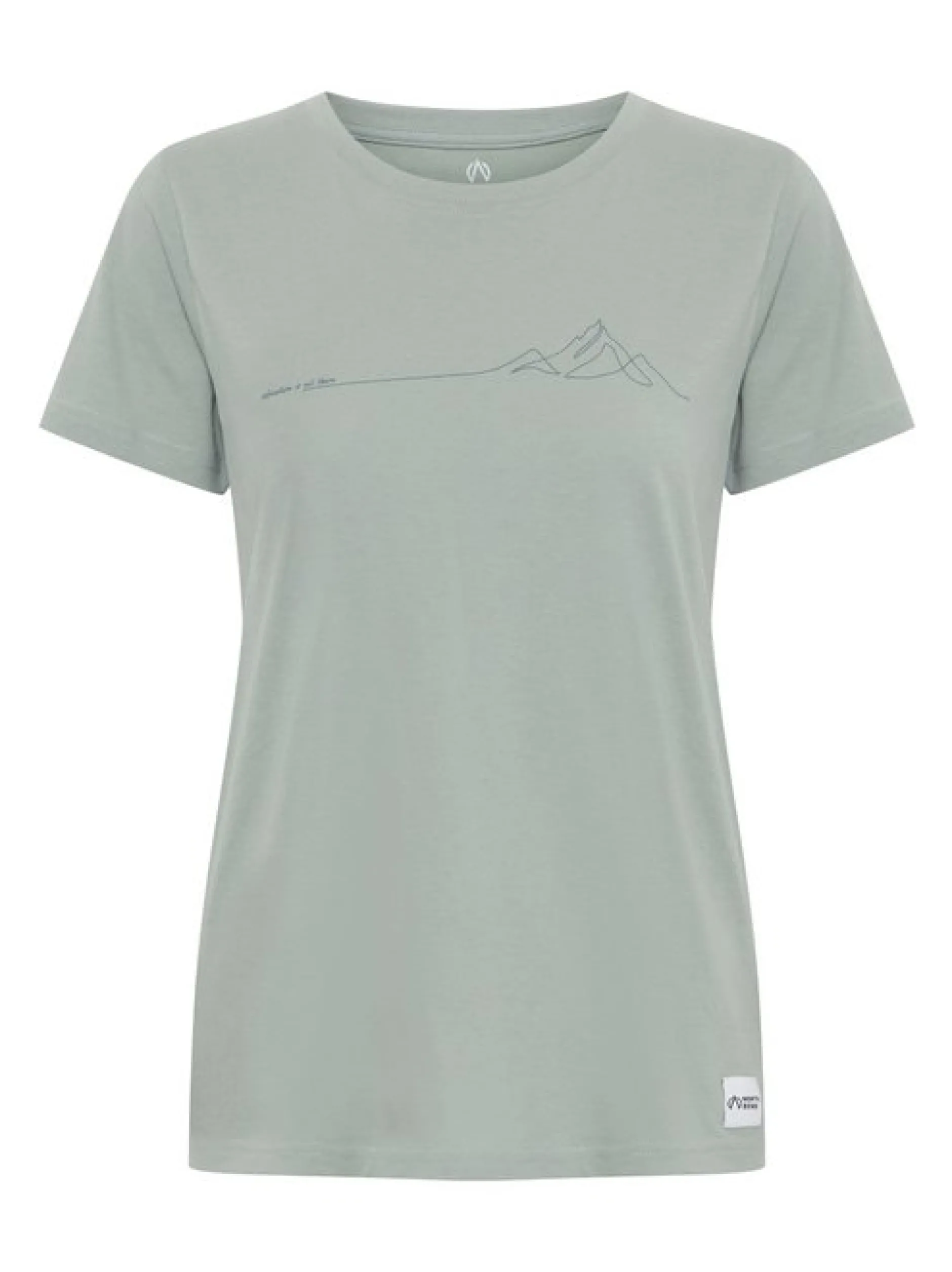 North Bend Damen T-Shirt - NBCarla in mint