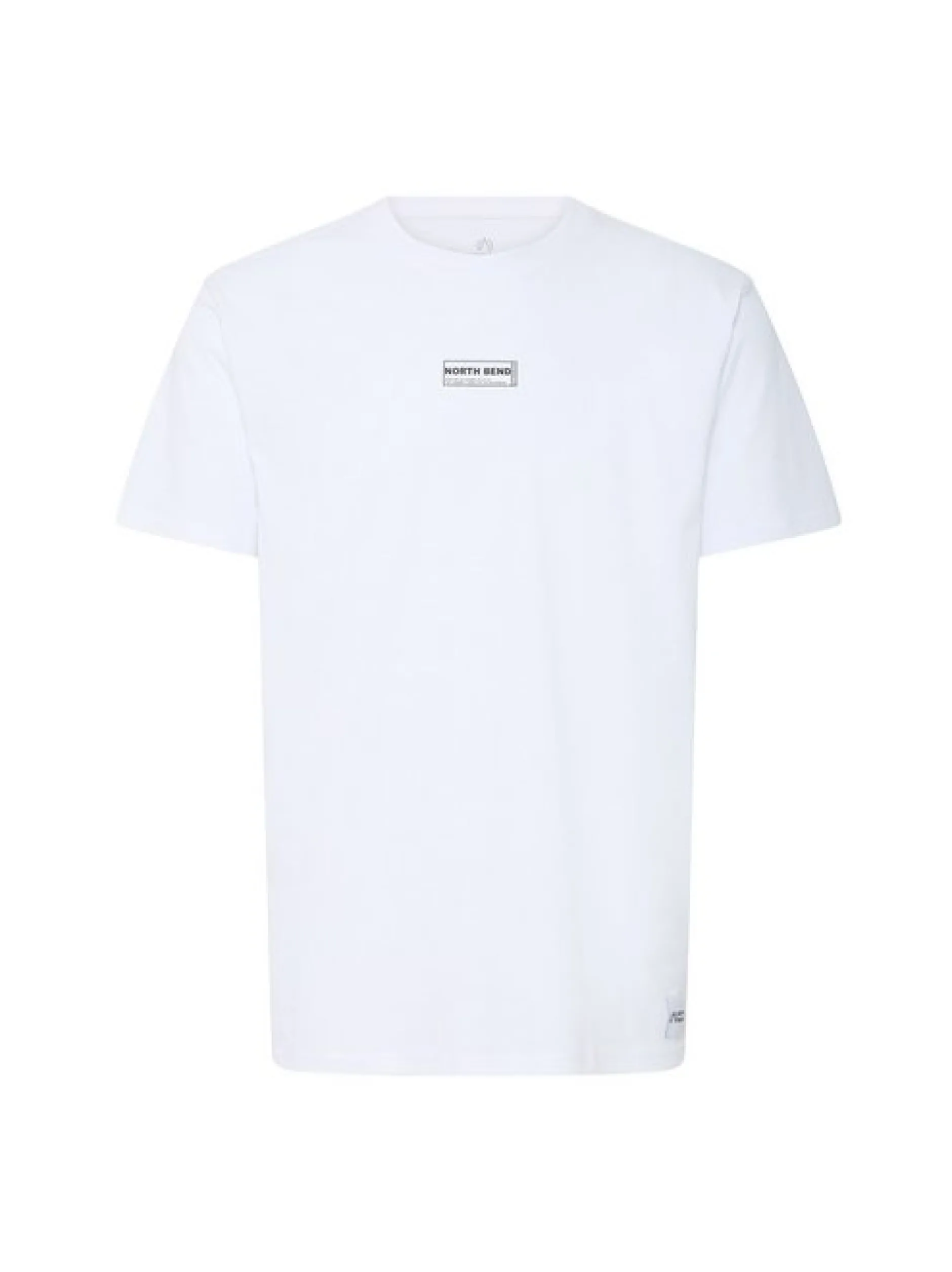 North Bend Herren Rundhalsshirt - NBKunt in weiß