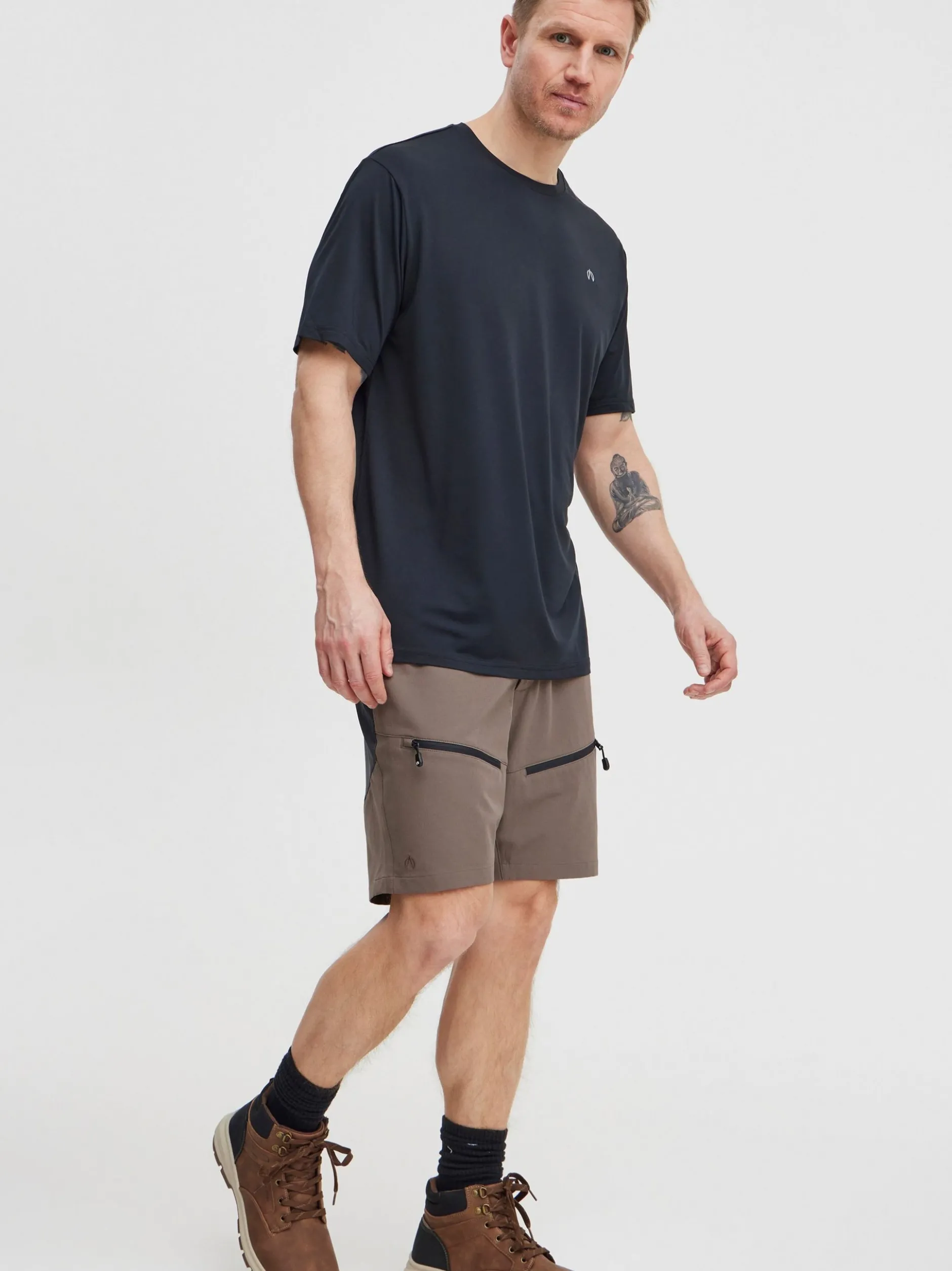 North Bend Herren Trekkingshorts - NBAvatar M in grau