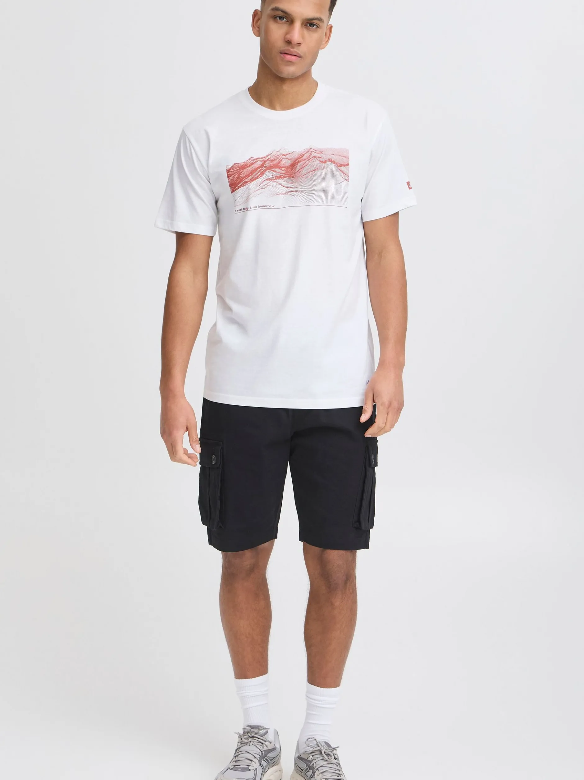 North Bend Herren T-Shirt - NBCarsten M in weiß