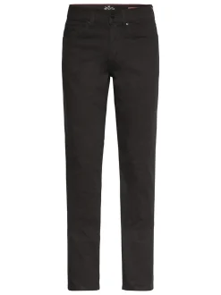 Oklahoma Jeans Herren Jeans in schwarz - Länge: lang