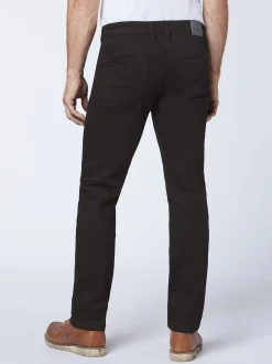 Oklahoma Jeans Herren Jeans in schwarz - Länge: lang