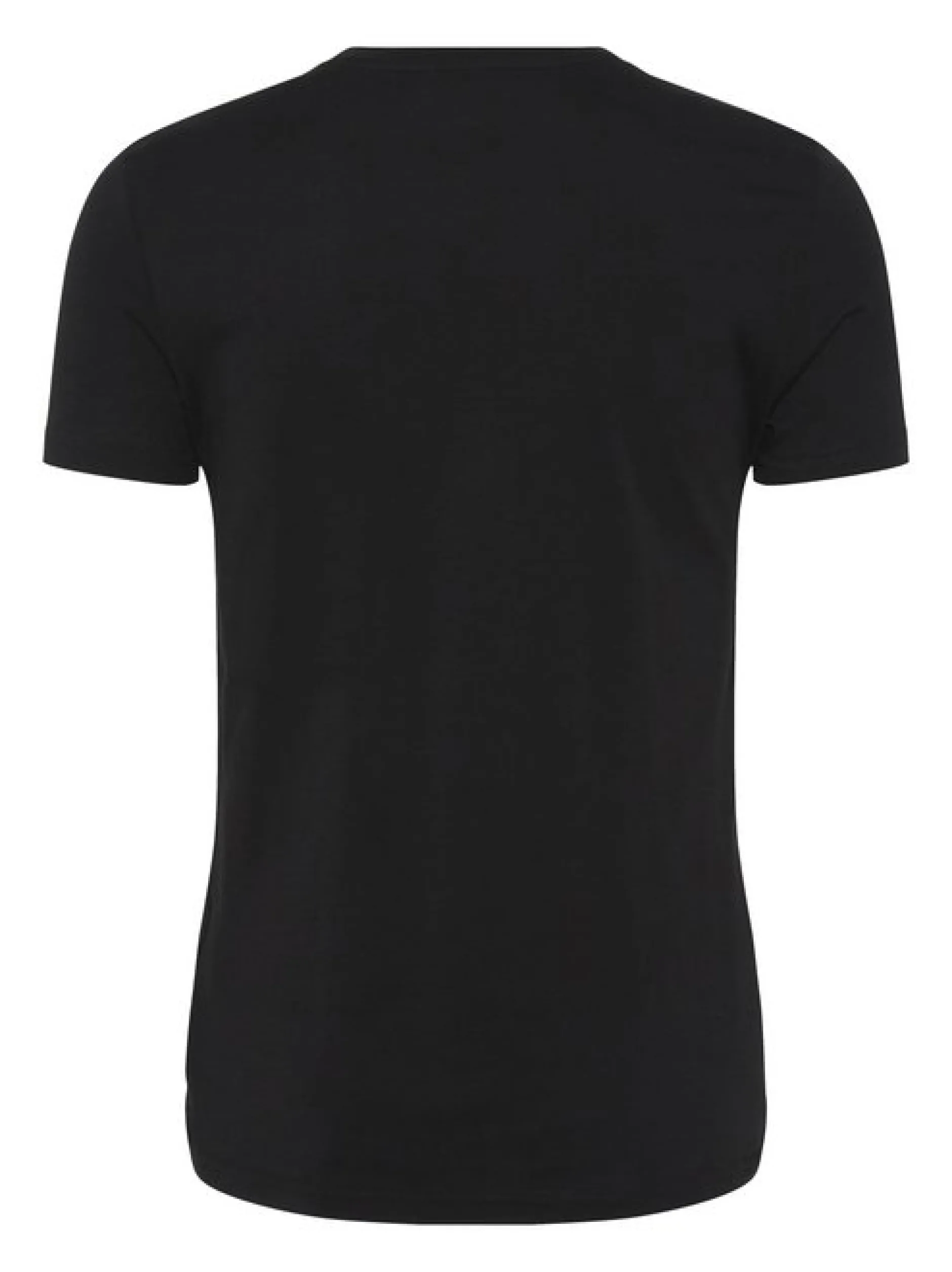 Oklahoma Jeans Herren T-Shirt in schwarz