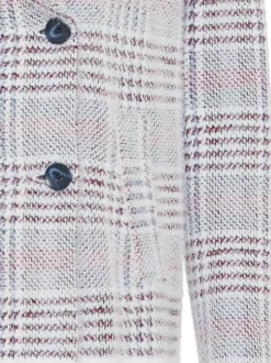 Olsen Damen Cardigan in hellgrau - Ärmel: langarm