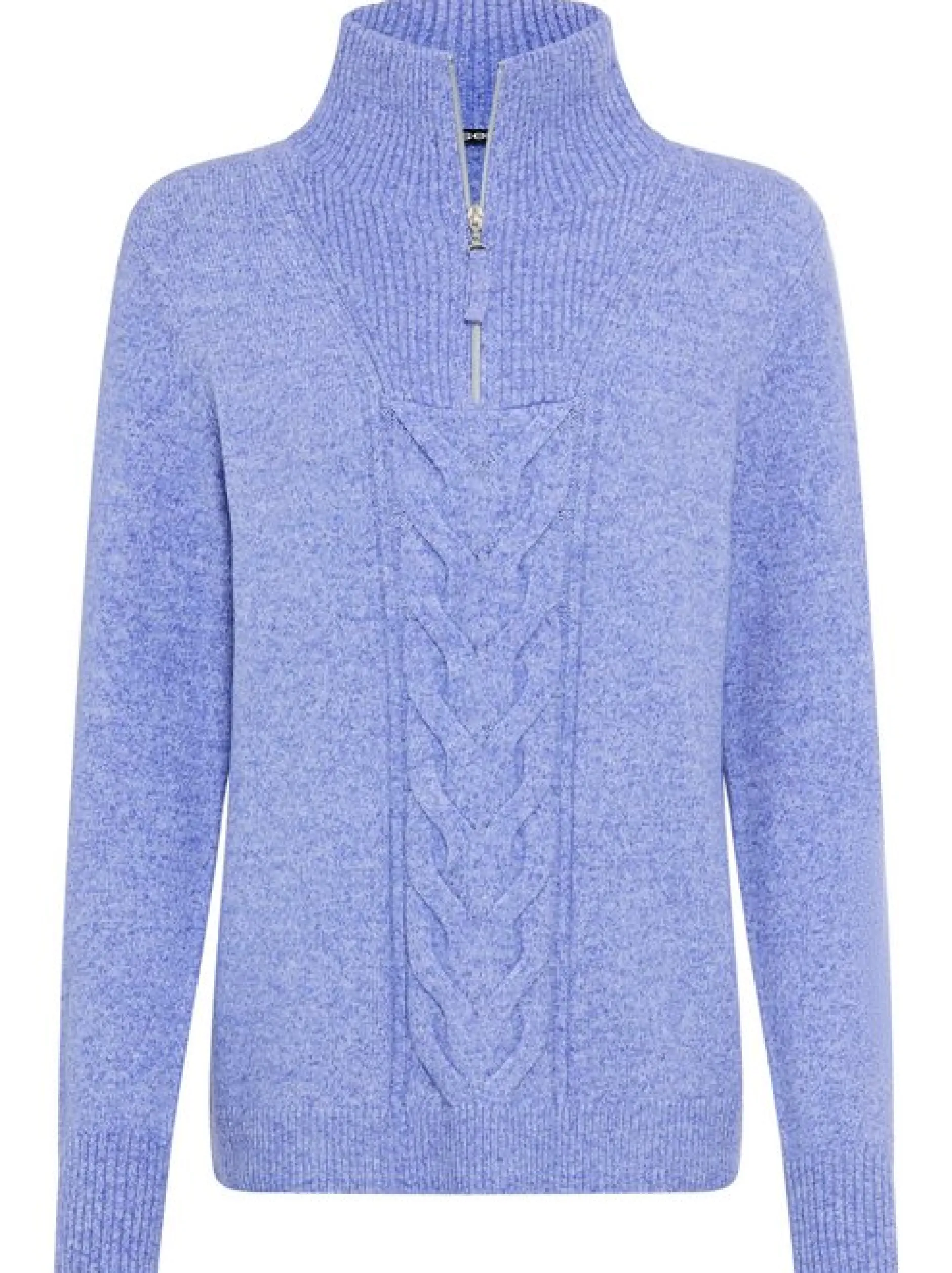 Olsen Damen Pullover - Henny in blau - Ärmel: langarm