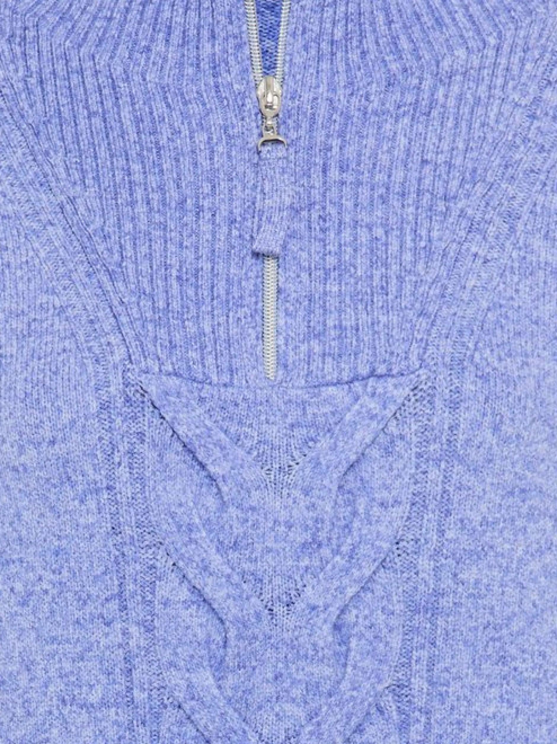 Olsen Damen Pullover - Henny in blau - Ärmel: langarm