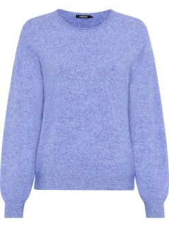 Olsen Damen Pullover in flieder - Ausschnitt: Rundhals