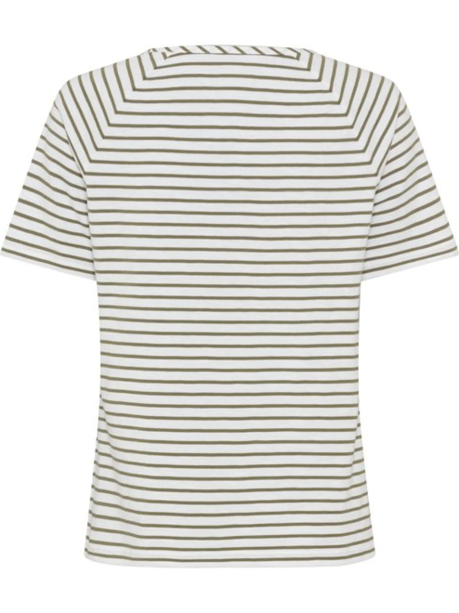 Olsen Damen Shirt in oliv - Ausschnitt: Rundhals