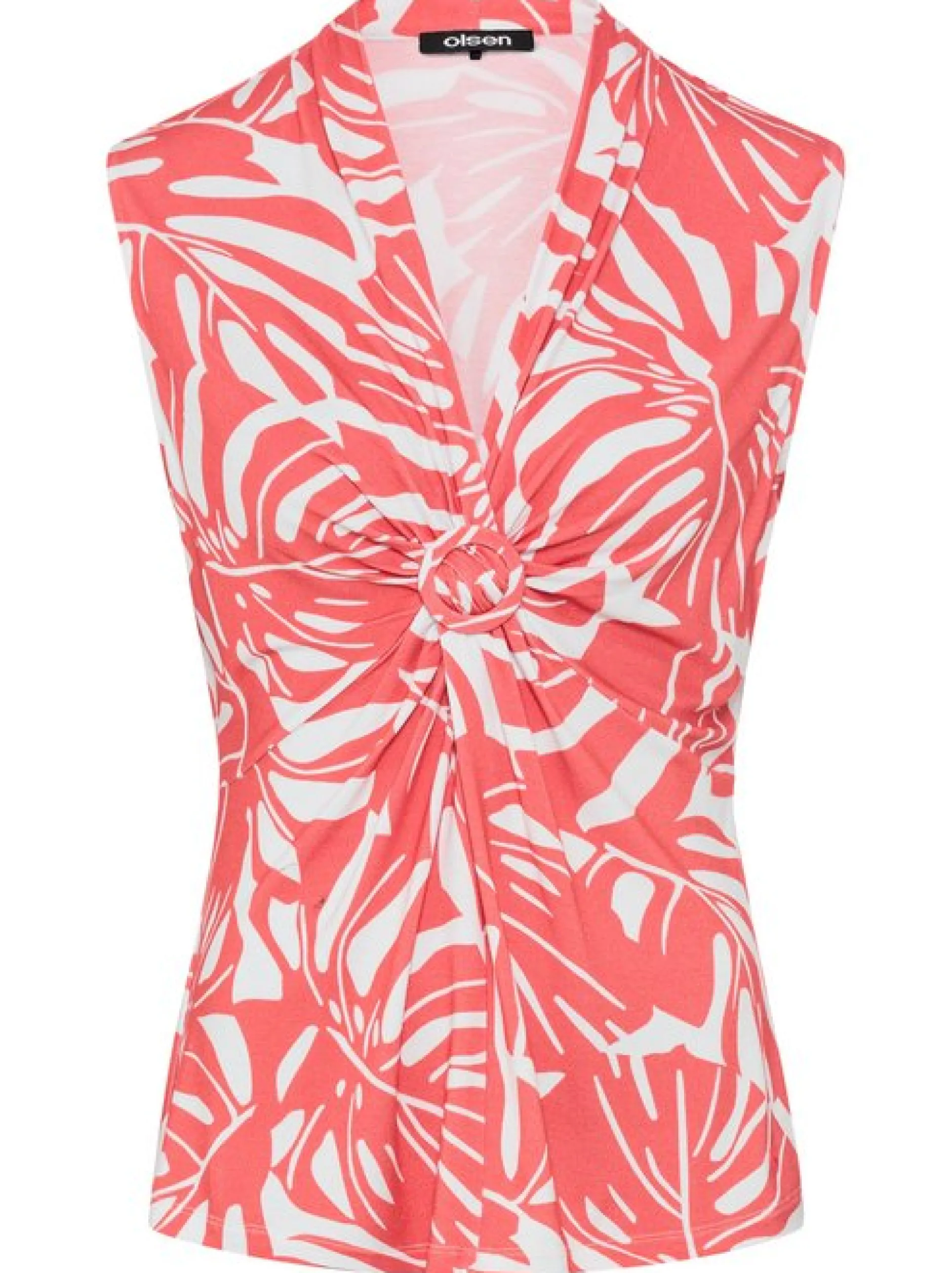 Olsen Damen Shirt in rosa - Ärmel: ohne Arm