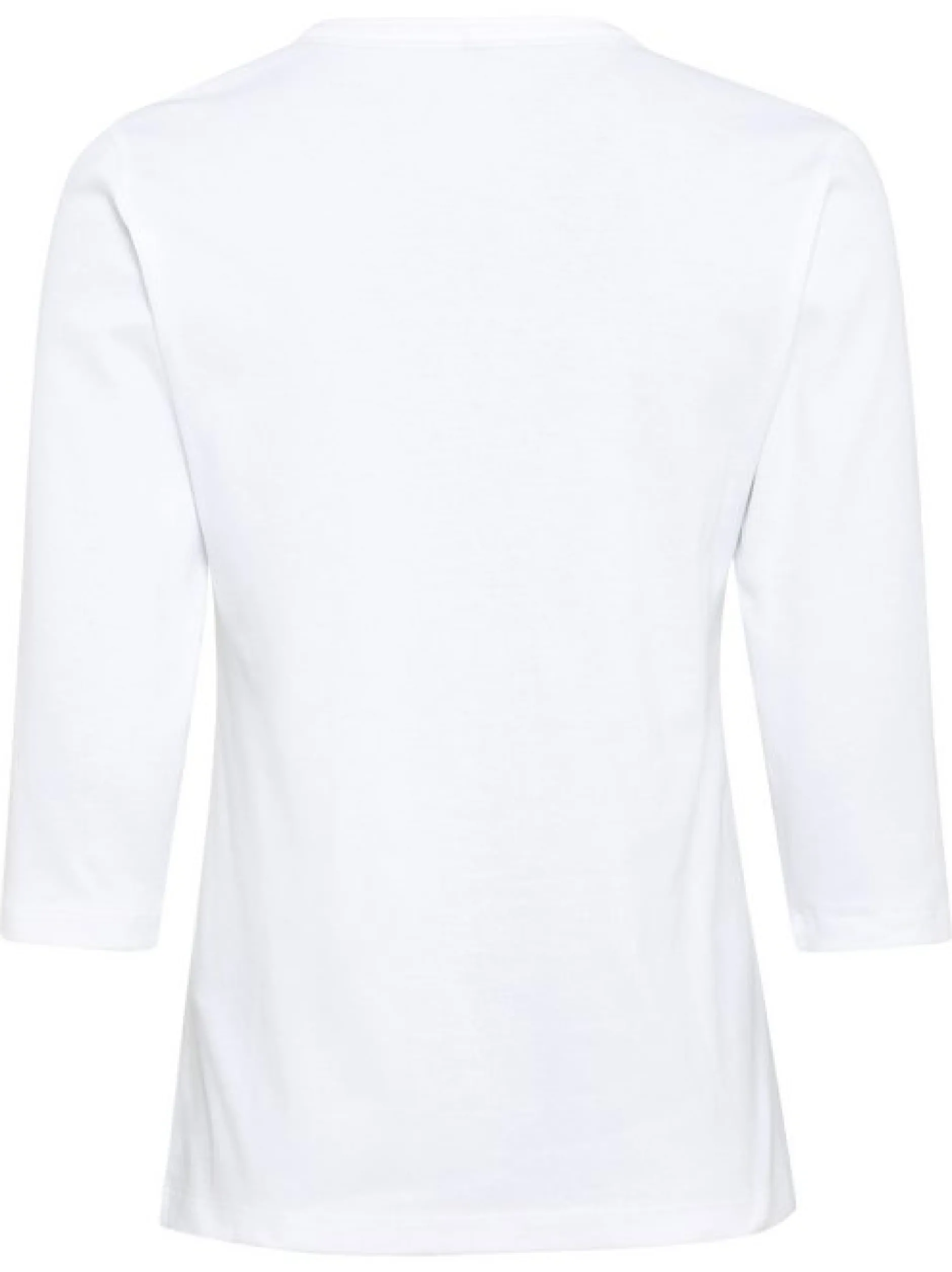 Olsen Damen Shirt in weiß - Ausschnitt: V-Ausschnitt