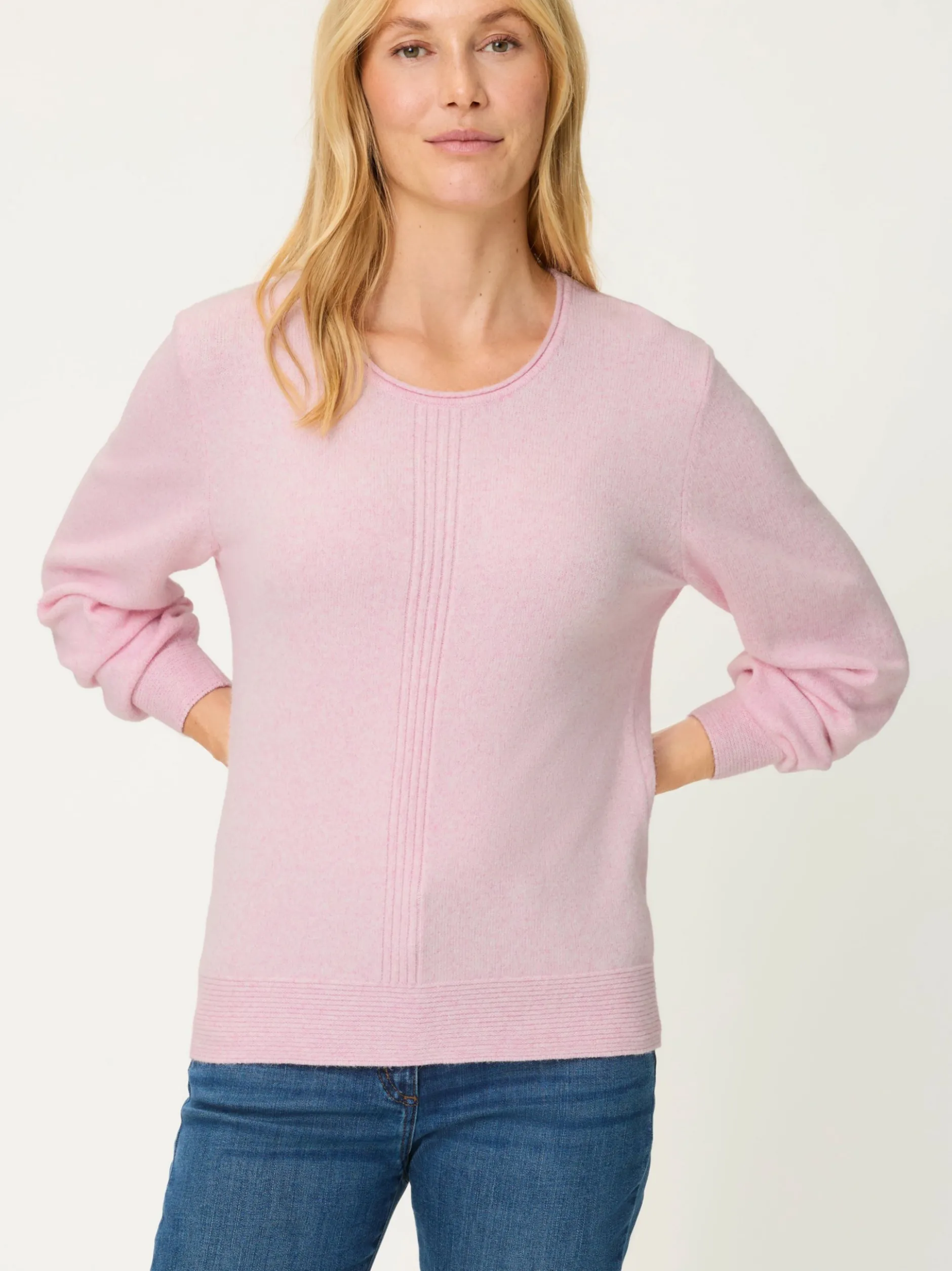 Olsen Damen Strickpullover - Henny in rosa