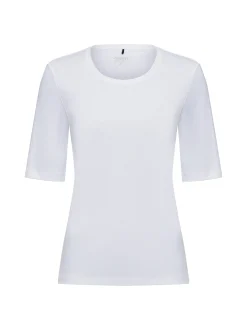 Olsen Damen T-Shirt in weiß - Ausschnitt: Rundhals