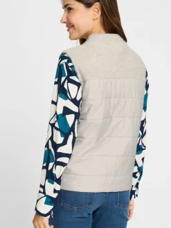 Olsen Damen Weste in beige