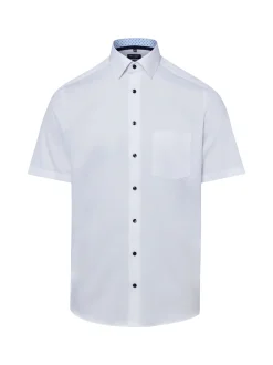 OLYMP Luxor modern fit Herren Business-Kurzarmhemd in weiß