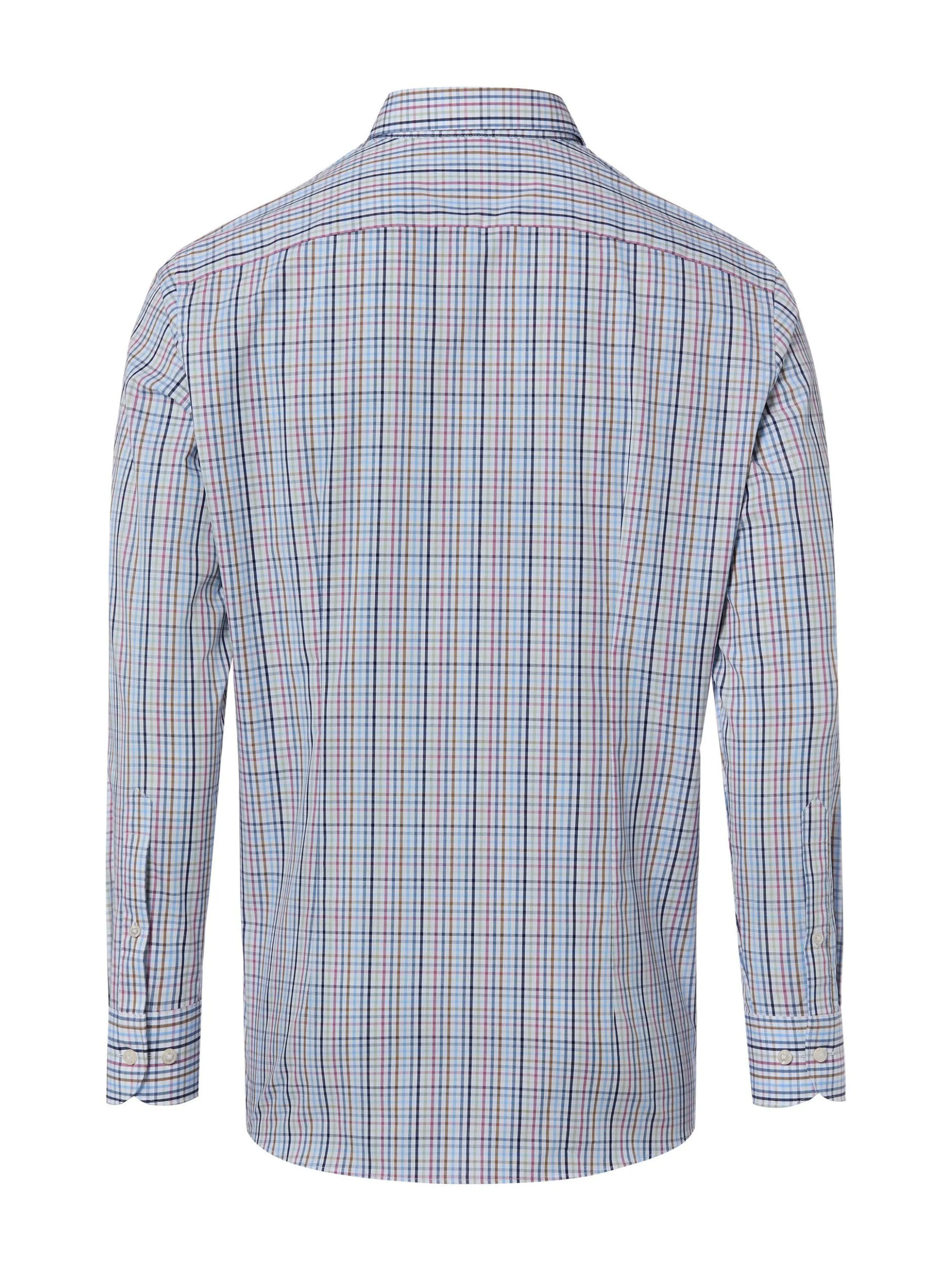 OLYMP Luxor modern fit Herren Hemd in weiß mehrfarbig