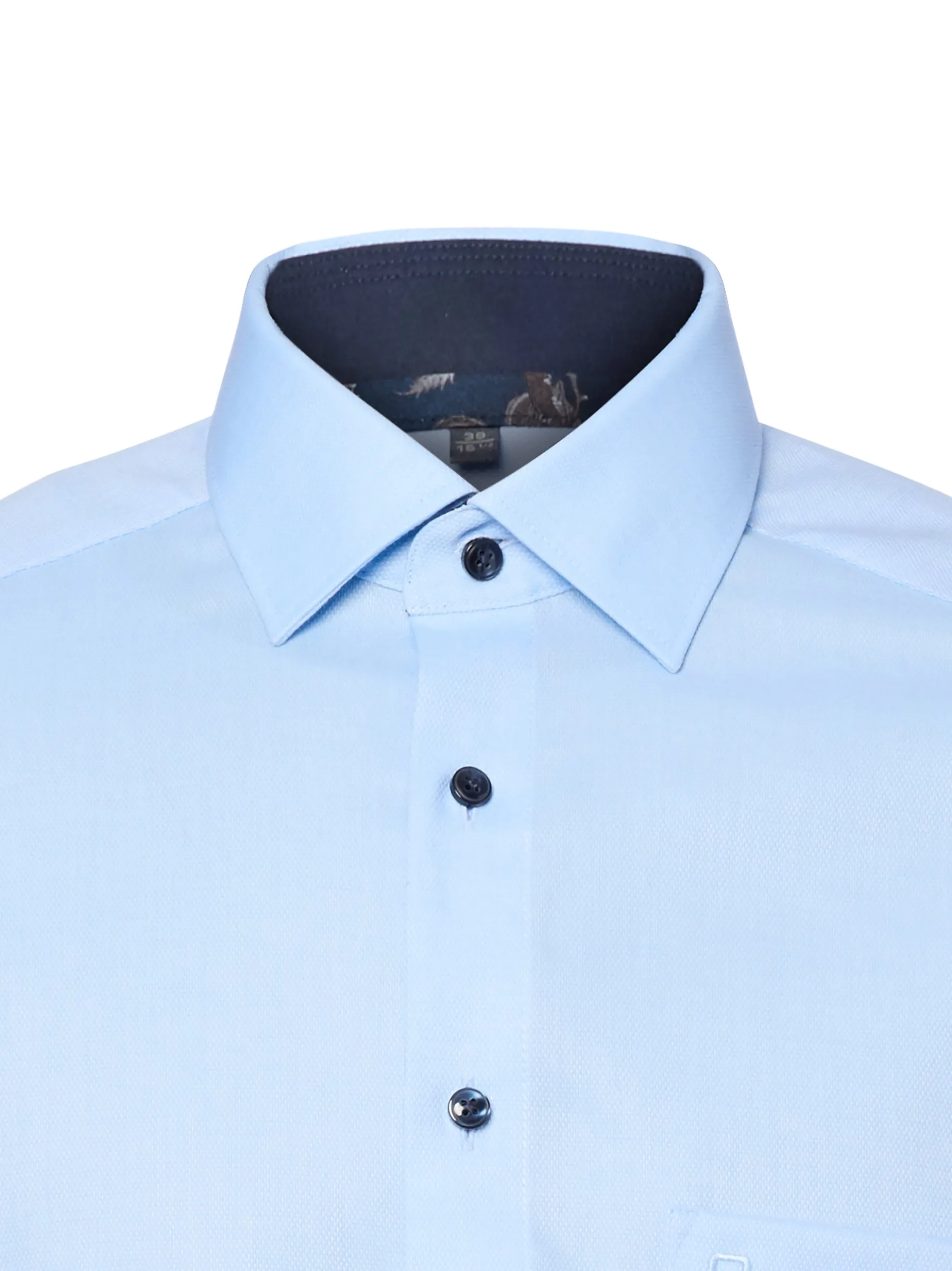 OLYMP Luxor modern fit Herren Businesshemd in hellblau