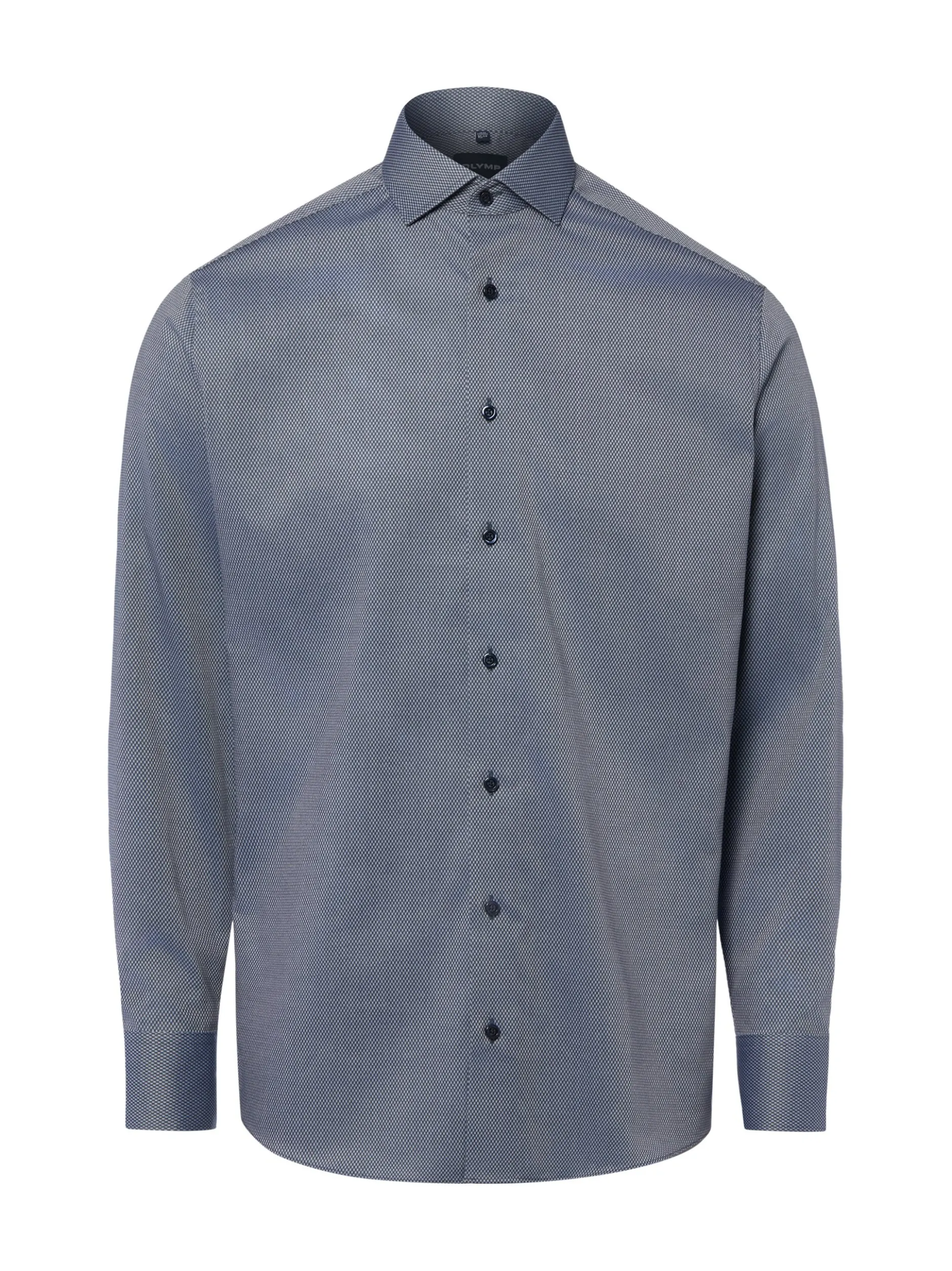 OLYMP Luxor modern fit Herren Businesshemd in marine hellblau
