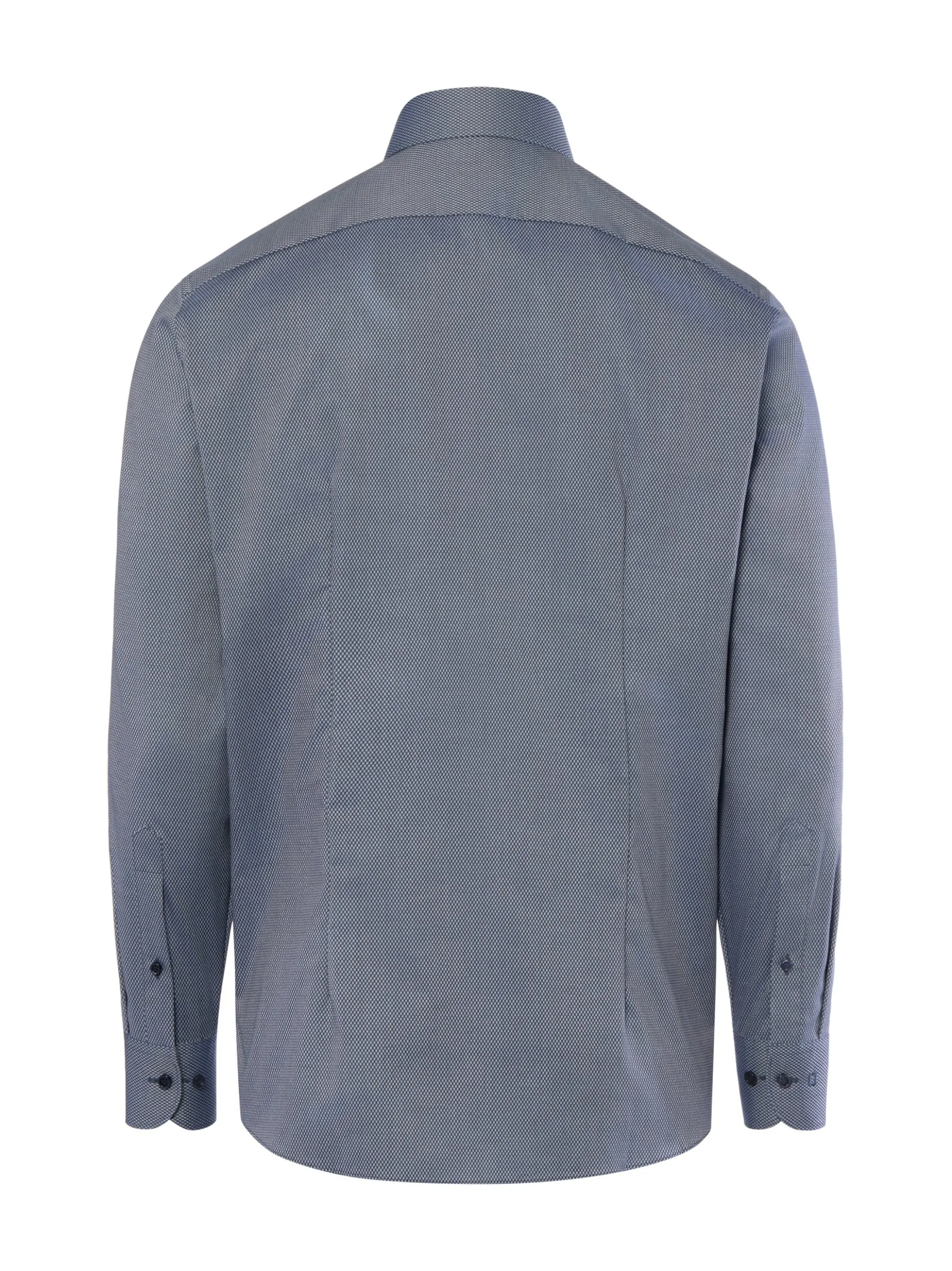 OLYMP Luxor modern fit Herren Businesshemd in marine hellblau