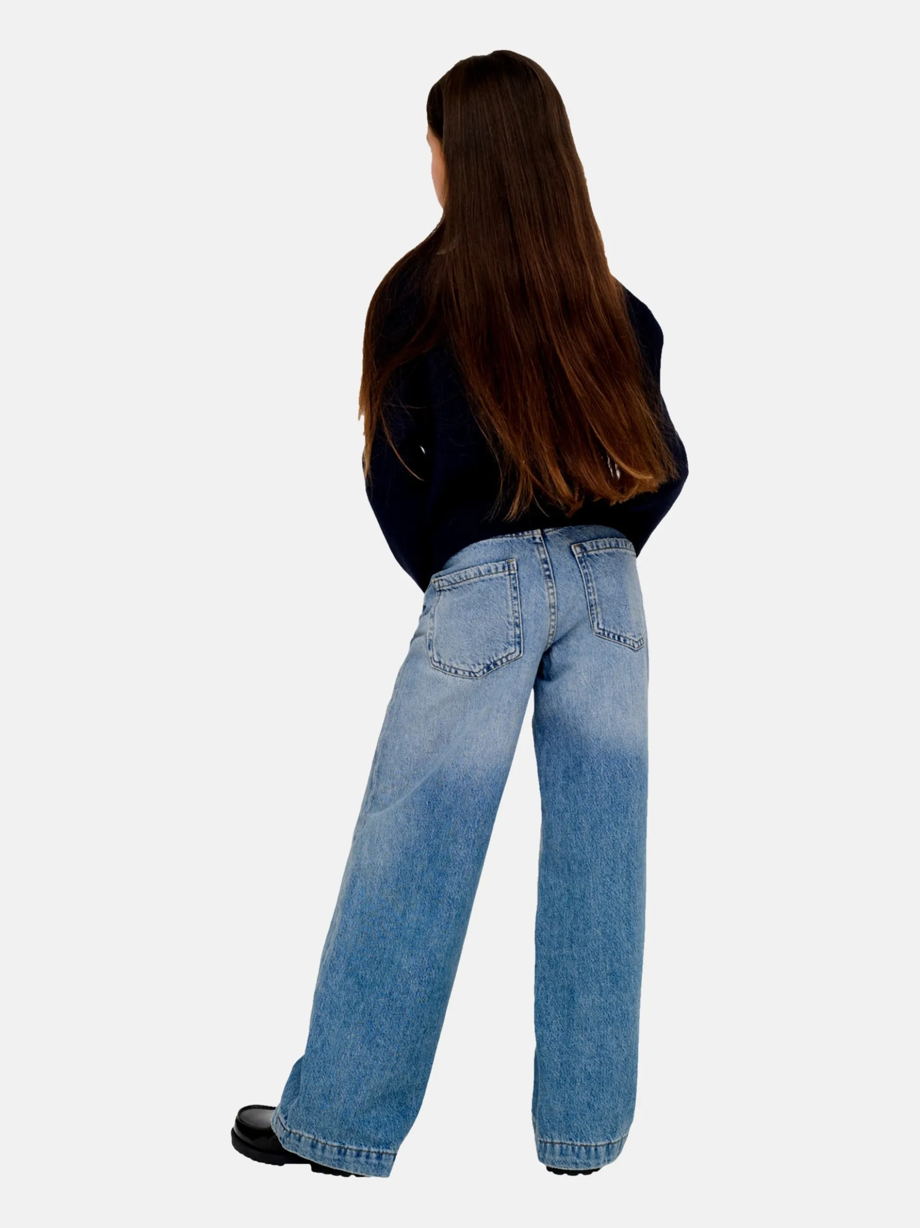 Only Kids Mädchen Hose in blau
