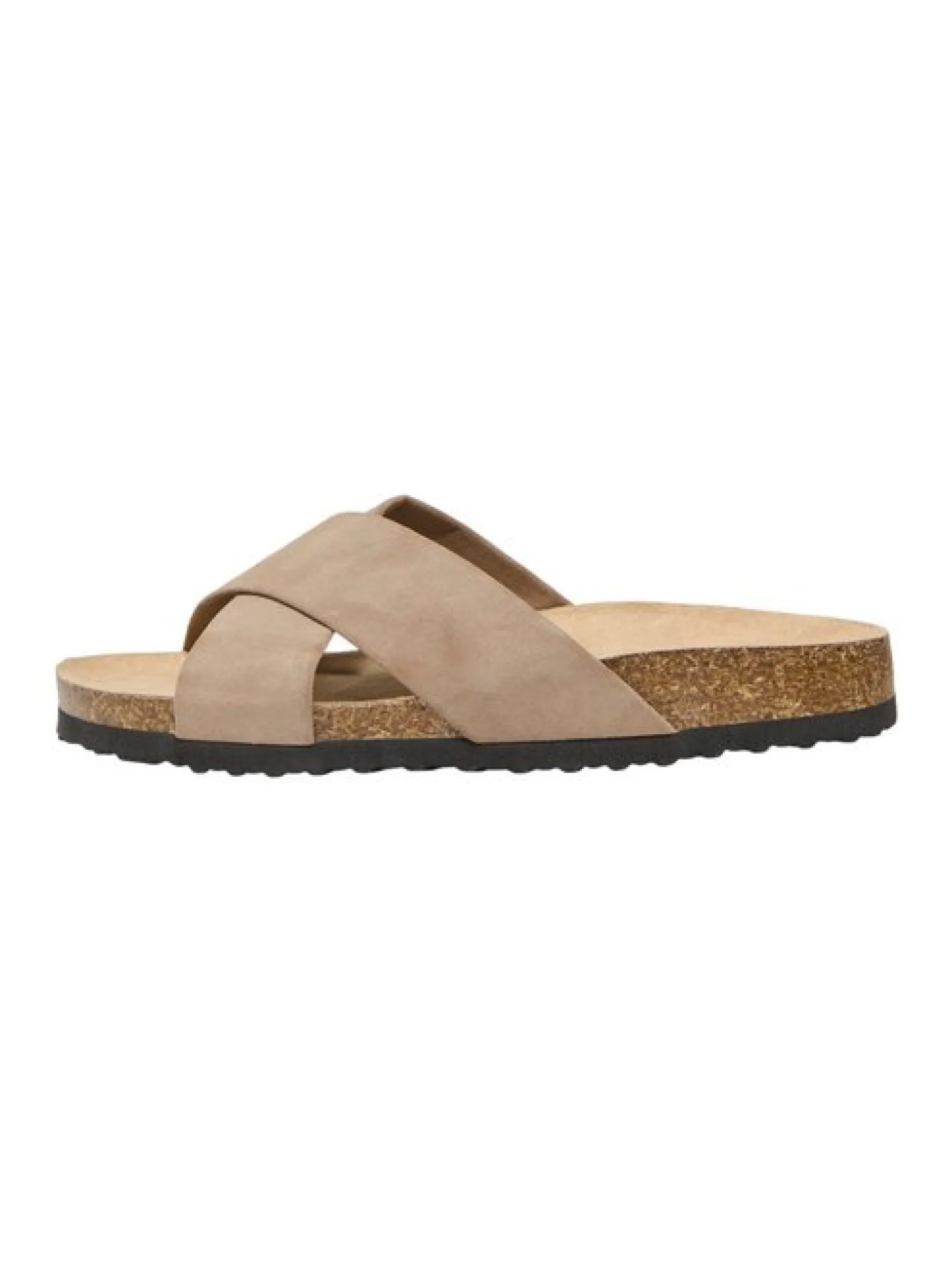 Only Shoes Damen Pantolette in beige