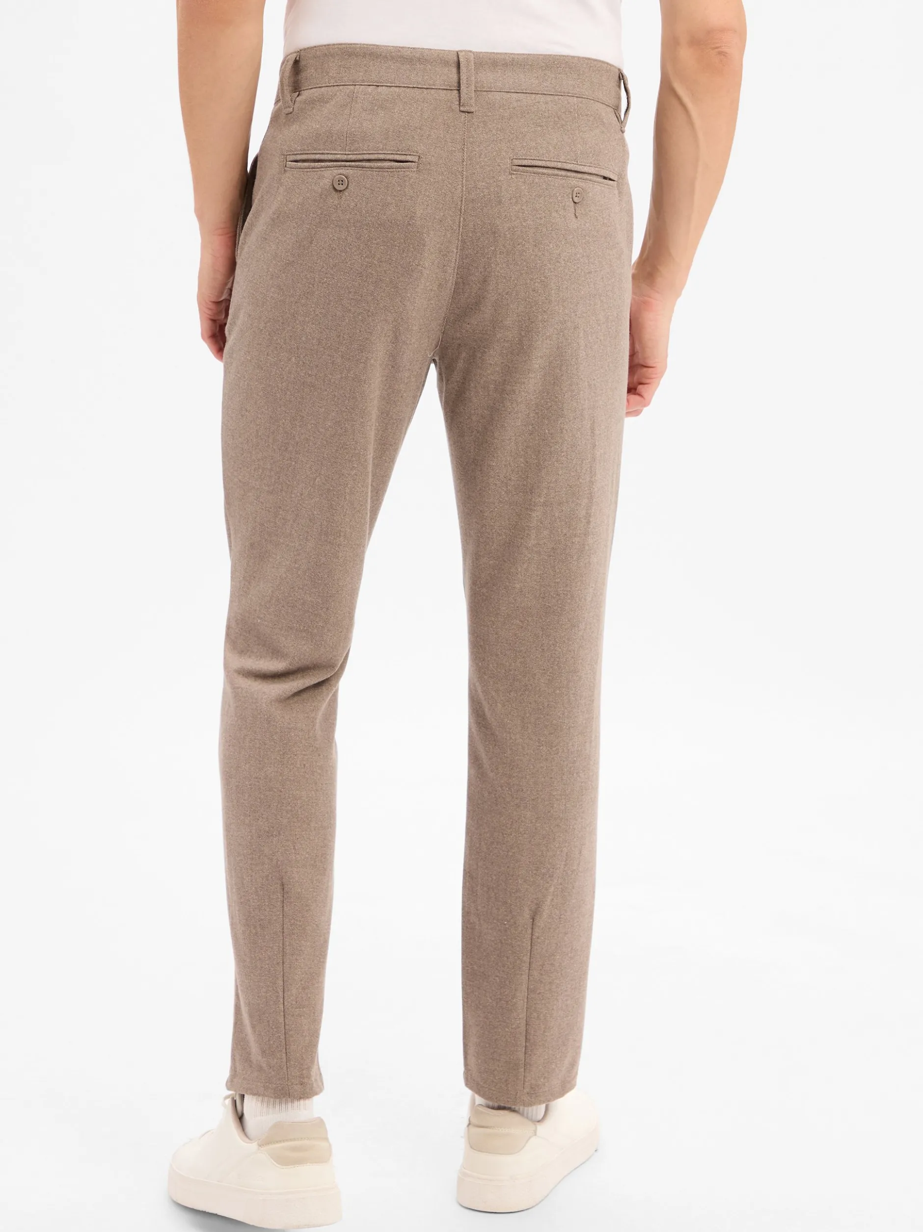Only&Sons Herren Hose - ONSMark in taupe - Länge: lang