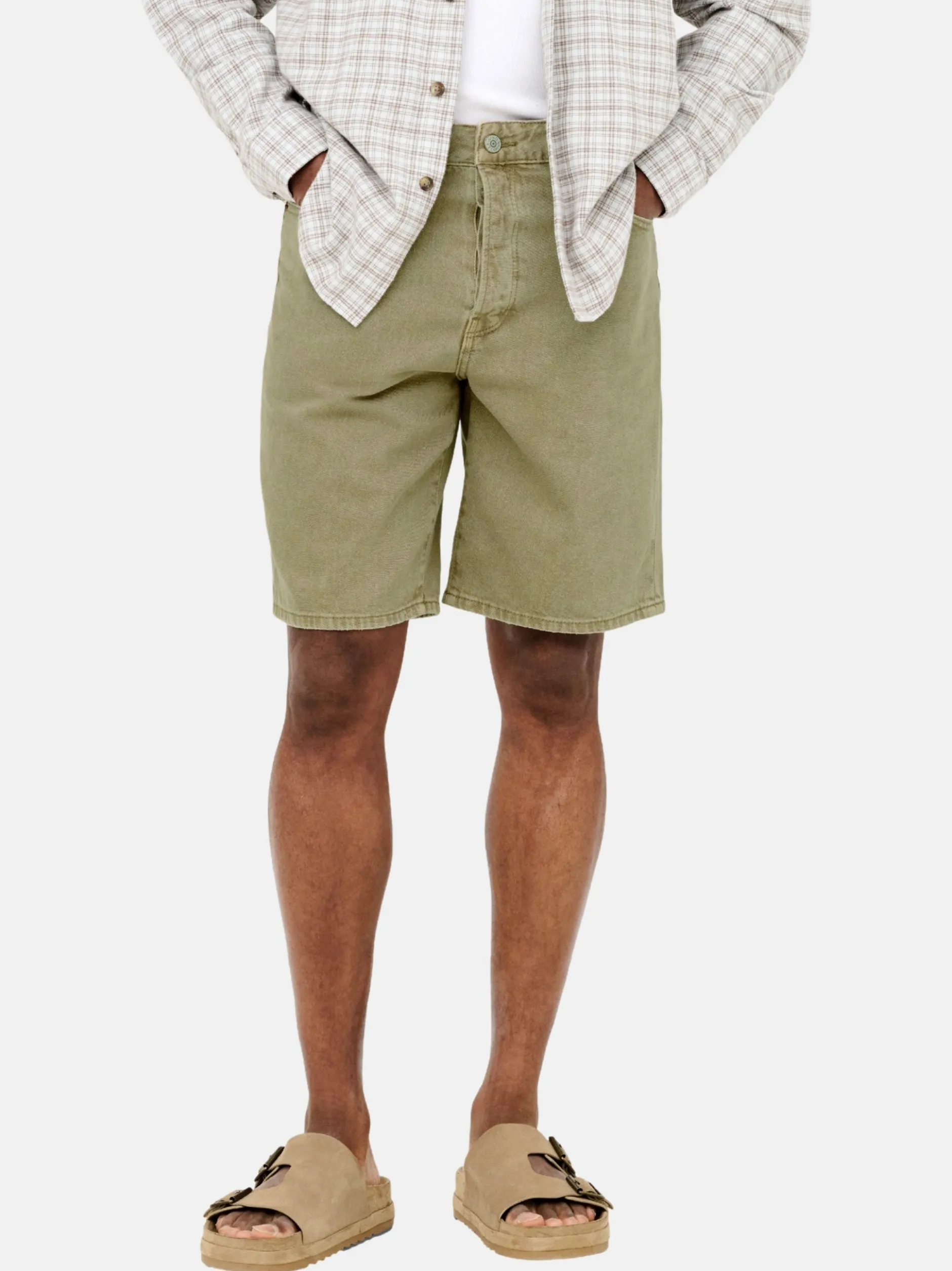 Only&Sons Herren Jeansshorts in khaki