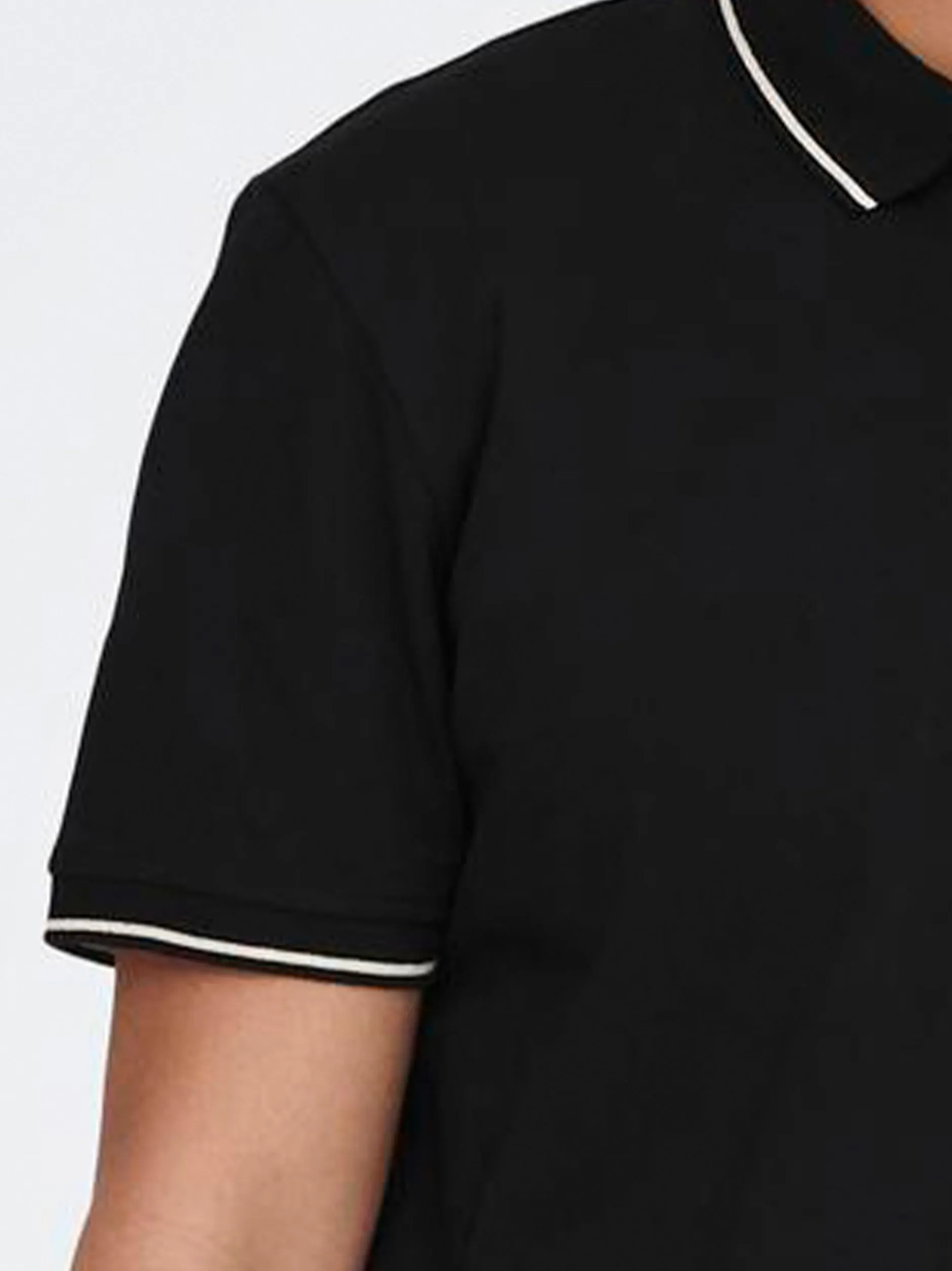 Only&Sons Herren Poloshirt - Onsefletcher in schwarz