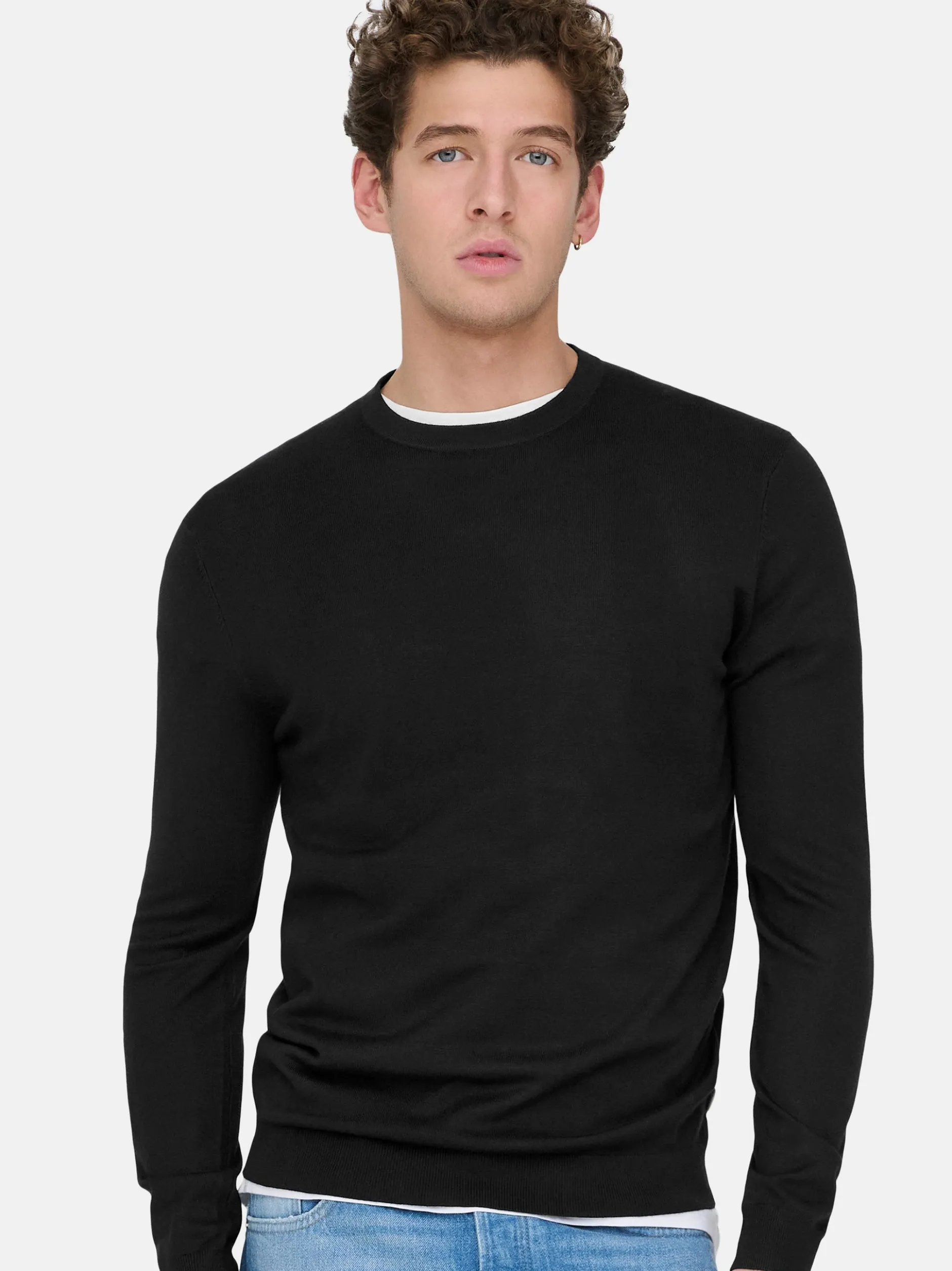 Only&Sons Herren Pullover - 2er Pack Wyler in blau