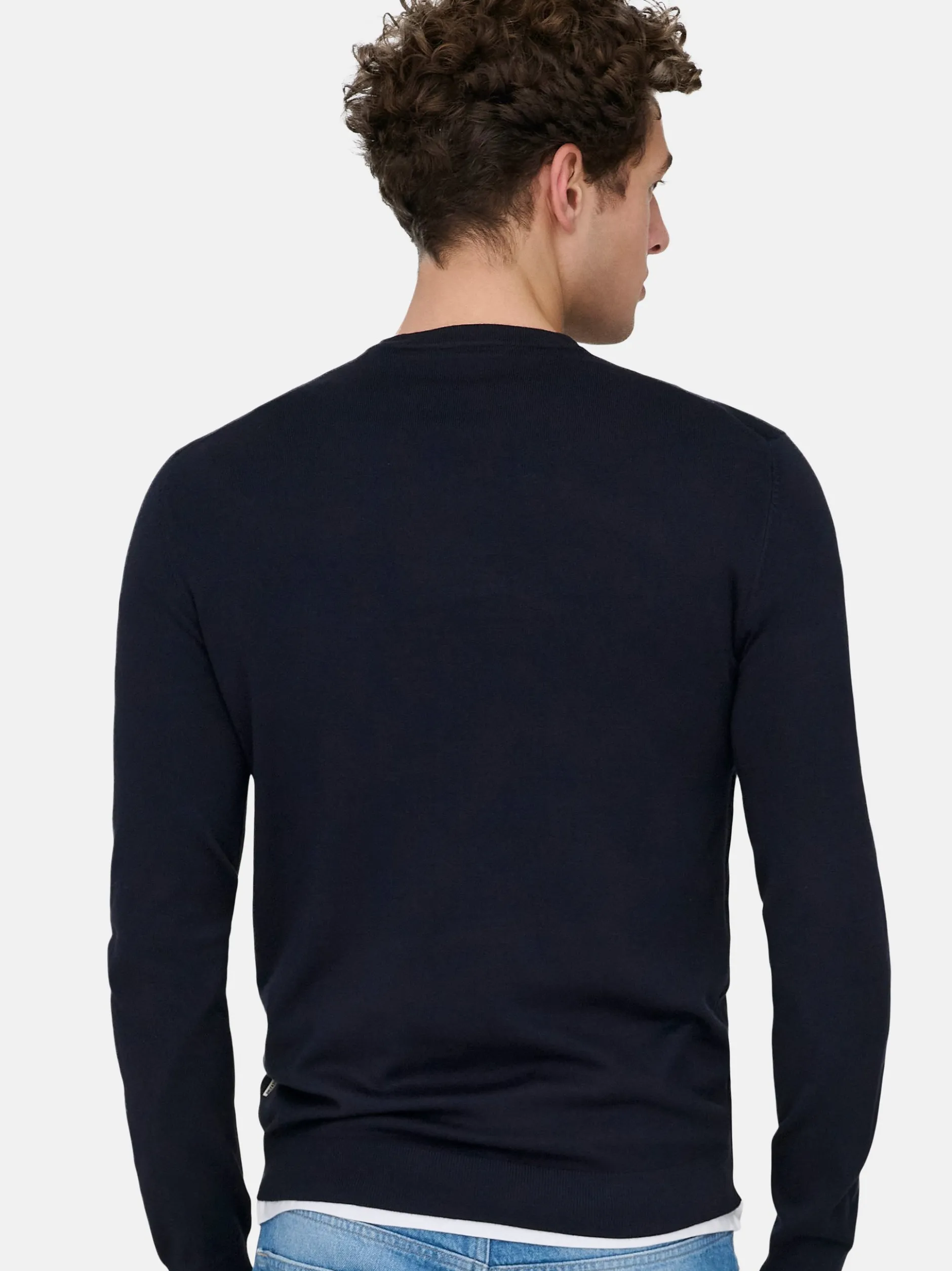 Only&Sons Herren Pullover - 2er Pack Wyler in blau