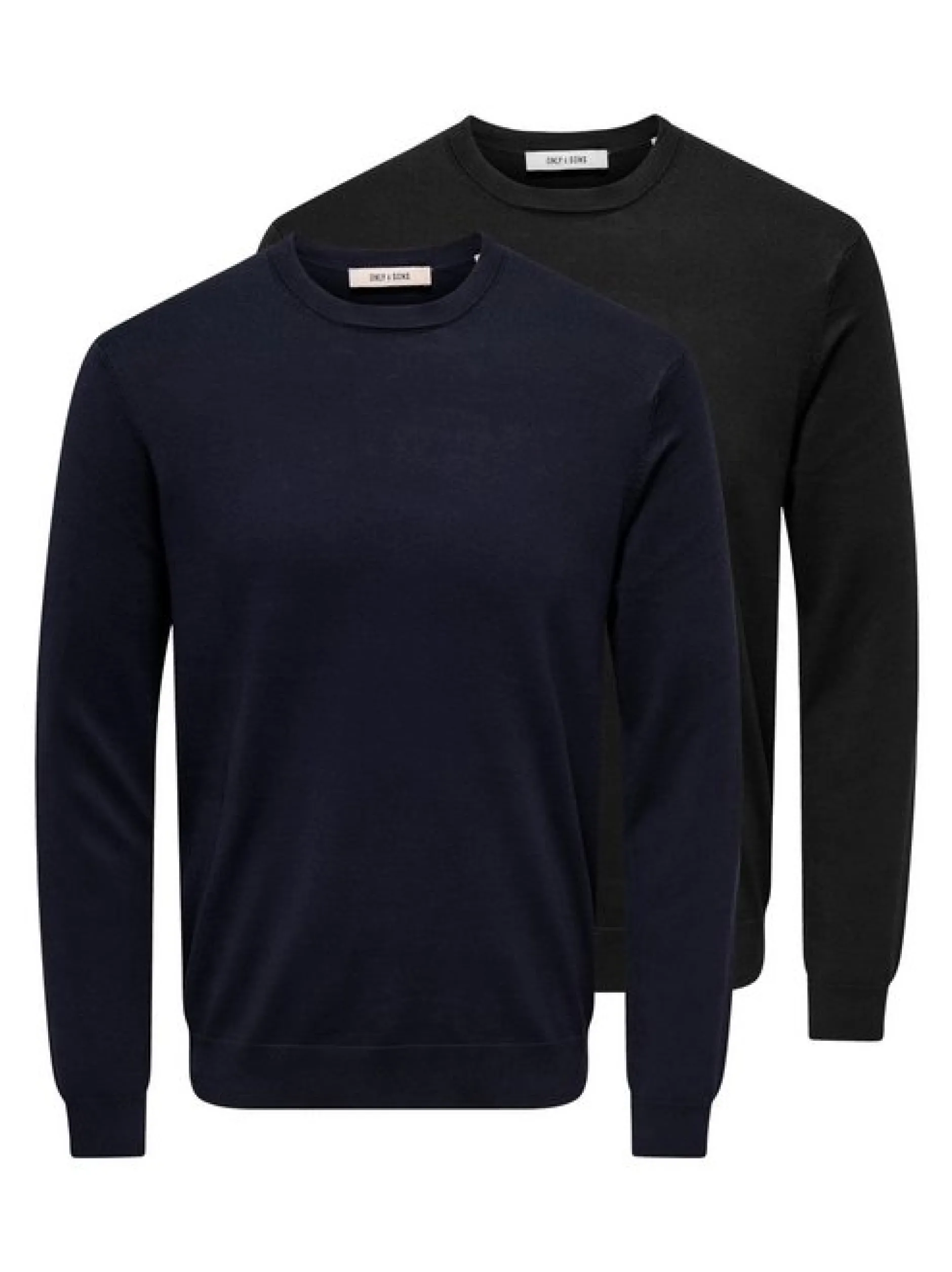Only&Sons Herren Pullover - 2er Pack Wyler in blau