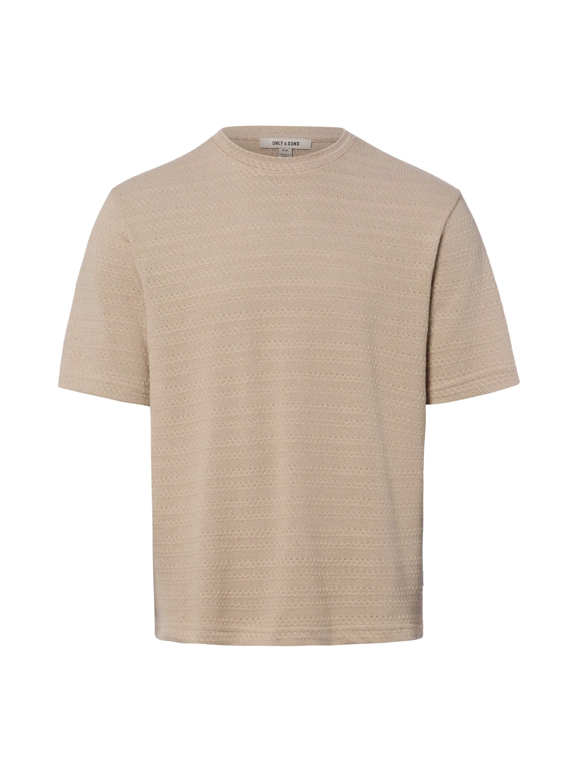 Only&Sons Herren Strick-T-Shirt - ONSGivo in beige