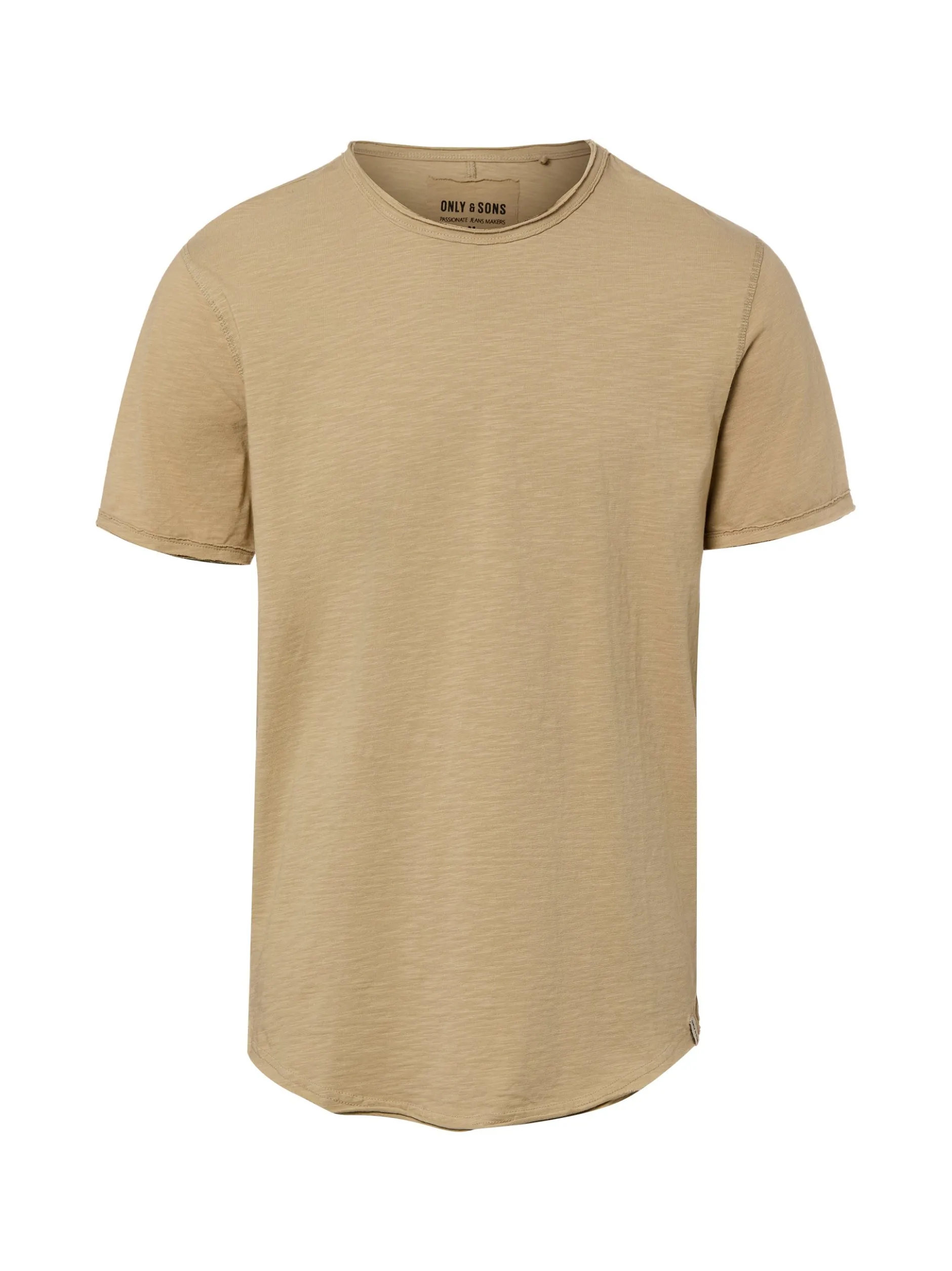 Only&Sons Herren T-Shirt - ONSBenne Longy in beige