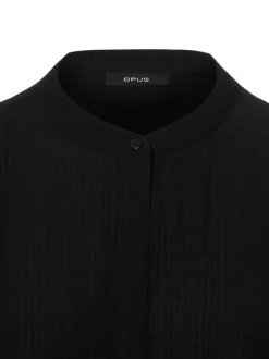 Opus Damen Bluse - Fylora in schwarz - Ärmel: 3/4 Arm