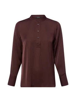 Opus Damen Blusenshirt - Fanji in schoko